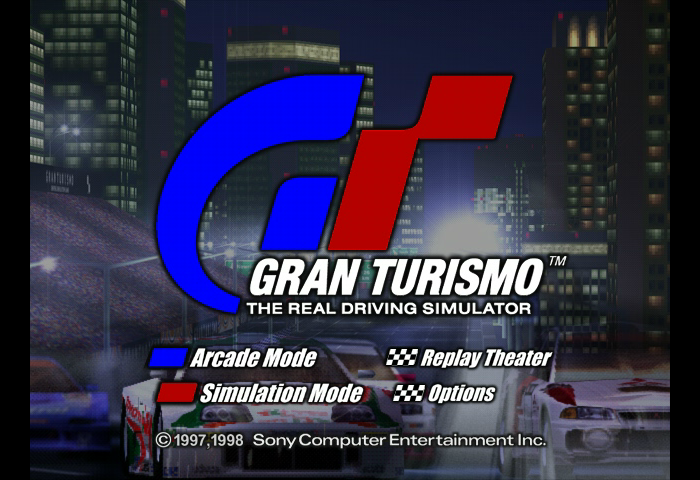 Gran Turismo Title Screen